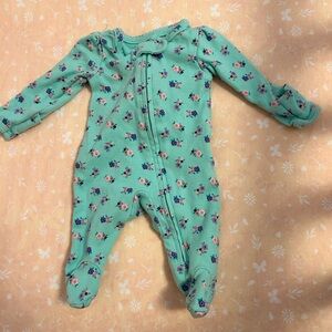 Carter's Floral Footie